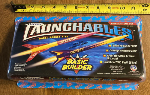 Estes Model Rocket LAUNCHABLES Basic Builder High Altitude Kit 1272 ~ NEW SEALED - Picture 21 of 22