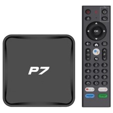P7 Android 12 Box H618 WiFi6 BT5.4 Voice H265 HDR 8K LED TV BOX Media Player
