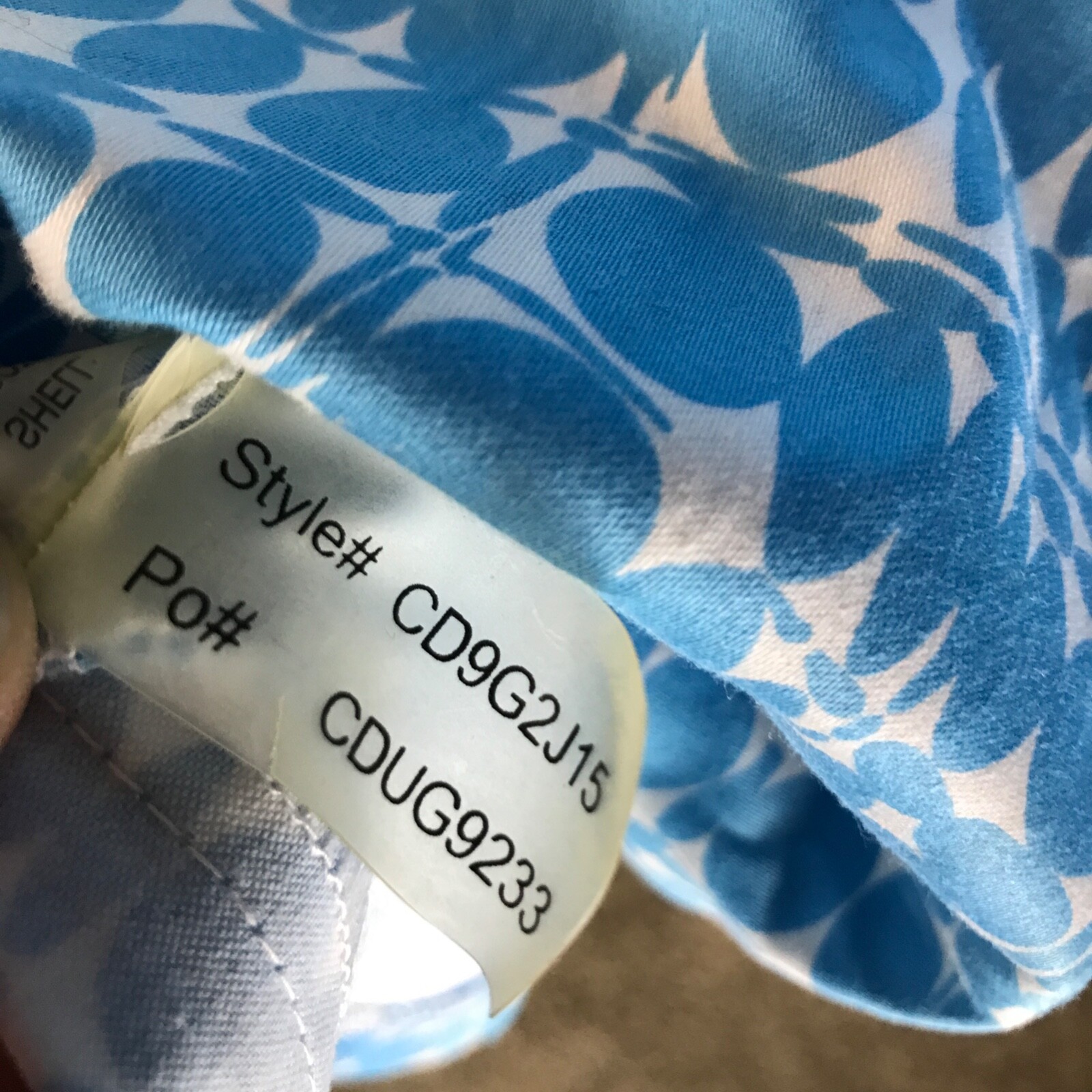 Calvin Klein Blue White Circles Sleeveless Sheath Dress See Photos/Description thumbnail 16