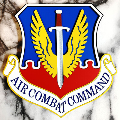8'' US Air Force Air Combat Command ACC Plaque
