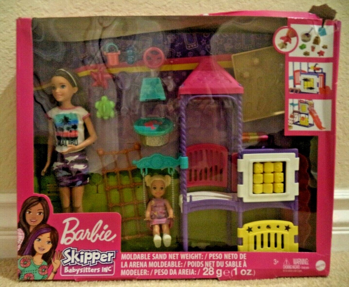 BARBIE SKIPPER BABYSITTERS INC CLIMB N EXPLORE PLAYSET GHV89 NEW eBay
