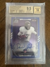 2015 Bowman Chrome David Johnson Rookie Autograph Card RC /99 BGS 9.5. rookie card picture