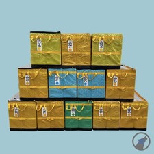(12) AMAZON COURIER LARGE DELIVERY STORAGE BAGS 28x24x20 MIX LOT OF 12 TOTES