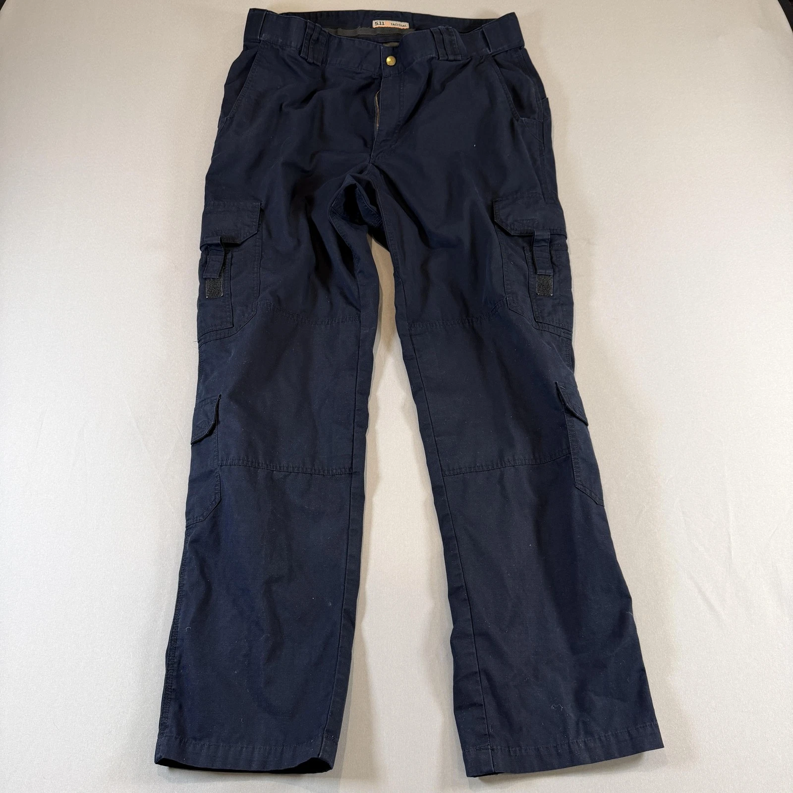5.11 Tactical Pants Mens 40x36 Blue Cargo Workwear Straight Leg Utility
