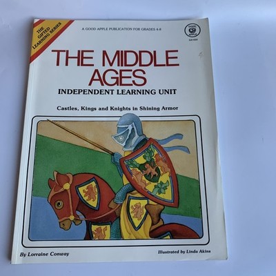 The Middle Ages Independent Learning Unit 1987 Activity Workbook for Kids GOOD