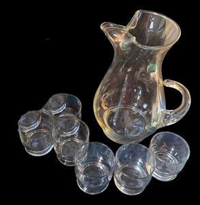Vintage "Heritage" Crystal Glass by Princess House 38 Pc. Lot!!