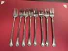 Chippendale by Towle Sterling Silver set of 8 Cocktail Forks 5.75"