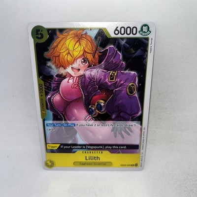 Lilith EB03-058 Rare Extra Booster: One Piece Heroines Edition One Piece Foil NM
