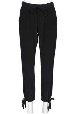 81 hours Stoffhose Damen Hose Pants Chino Gr. M Seide Schwarz #9kmau1v