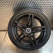 MERCEDES A CLA CLASS 18” AMG LINE W176 ALLOY WHEEL RIM BLACK A1764010700