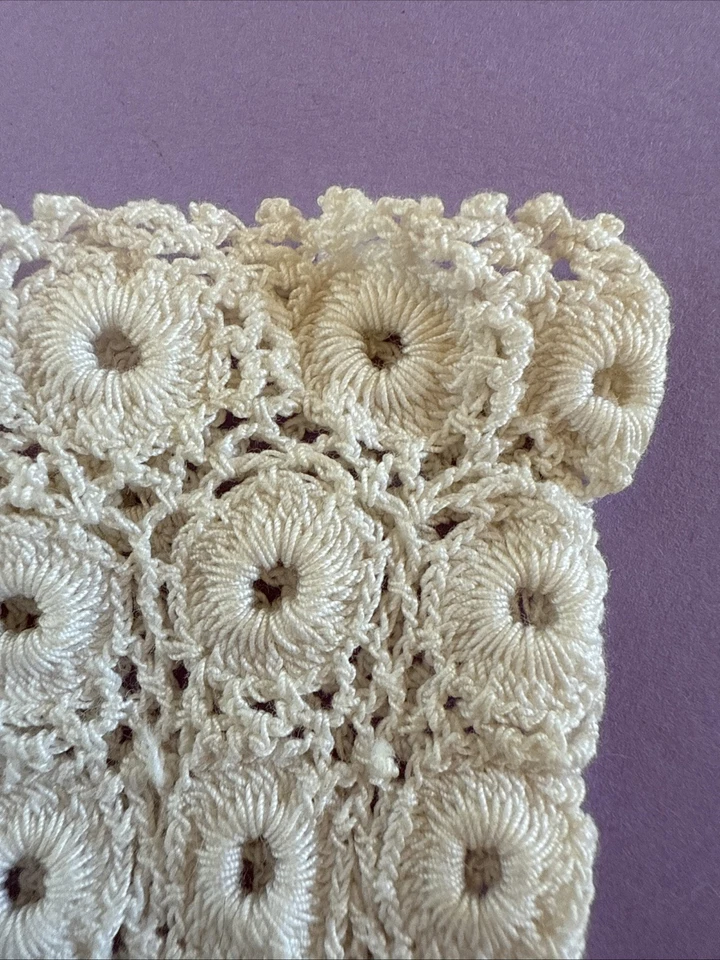 Guantes de ganchillo de encaje vintage Foto 4 de 4