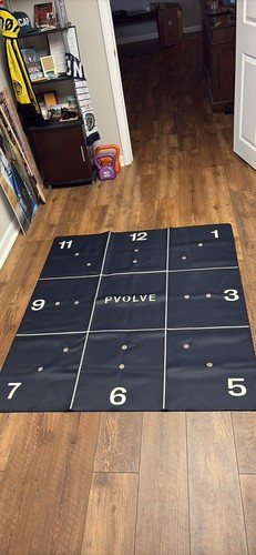 PVOLVE Precision Mat - Home Workout Equipment 4.6' x 4' x 2.2mm