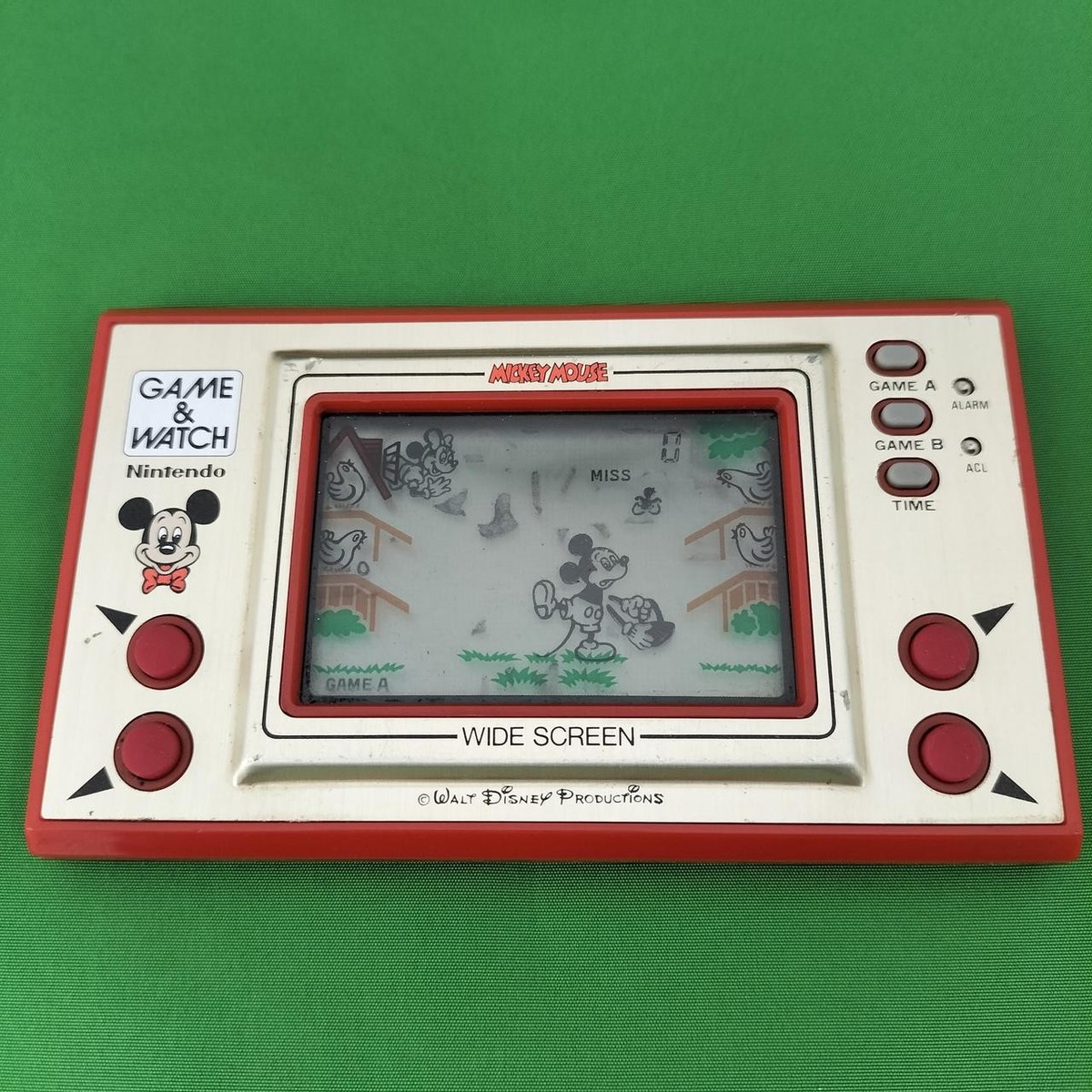 【1981年製】GAME&WATCH MICKEY MOUSE 1981年製】GAME&WATCH MICKEY MOUSE 【公式通販】