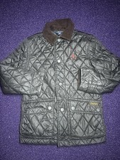 Polo Ralph Lauren Size 8 S/P Jacket Quilted Collard Outdoor Youth S Black