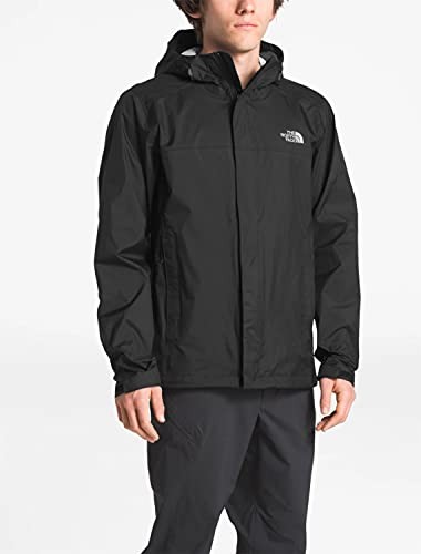The North Face Venture 2 Hooded Waterproof Rain Jacket in Tnf Black/Tnf