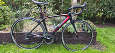 Giant TCR Carbon Fibre Road Bike 700C S Drop Bar Rim Brakes Black/Red/White