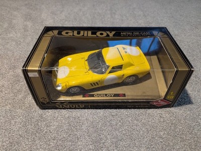Guiloy Ferrari Prototype F1 Rojo 1:18 G.Gold 67505 Yellow With Original Box 