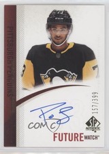 2020-21 SP Authentic 2010-11 Retro Future Watch Pierre-Olivier Joseph Auto 09if