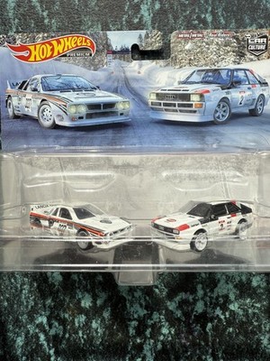 Hot wheels '84 Audi Sport Quattro und Lancia Rally 037 2 Car Pack auf Real Riders