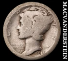 1918 Mercury Dime- Scarce Better Date #i3251