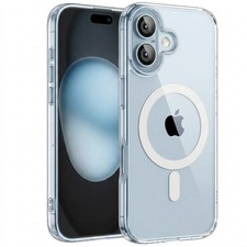For Apple iPhone 18 17 16 15 14 13 12 Pro Max/Plus/Pro/Air Clear Case Mag Cover