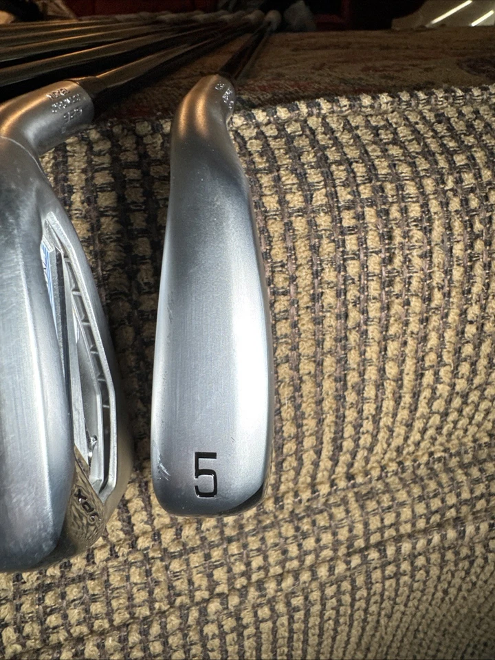 Hierros de metal caliente Mizuno JPX925 - 5-GW - UST Mamiya Dart ESX 60 F3 ejes de grafito Foto 3 de 4