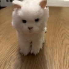 Ganz Webkinz Signature White Persian Cat Stuffed Plush Animal No Code WKSS2003
