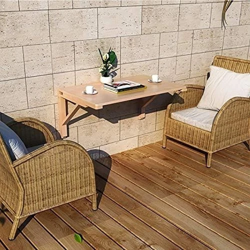 SpaceSaver Wall-Mounted Folding Table for Small Spaces - Image 4 of 4