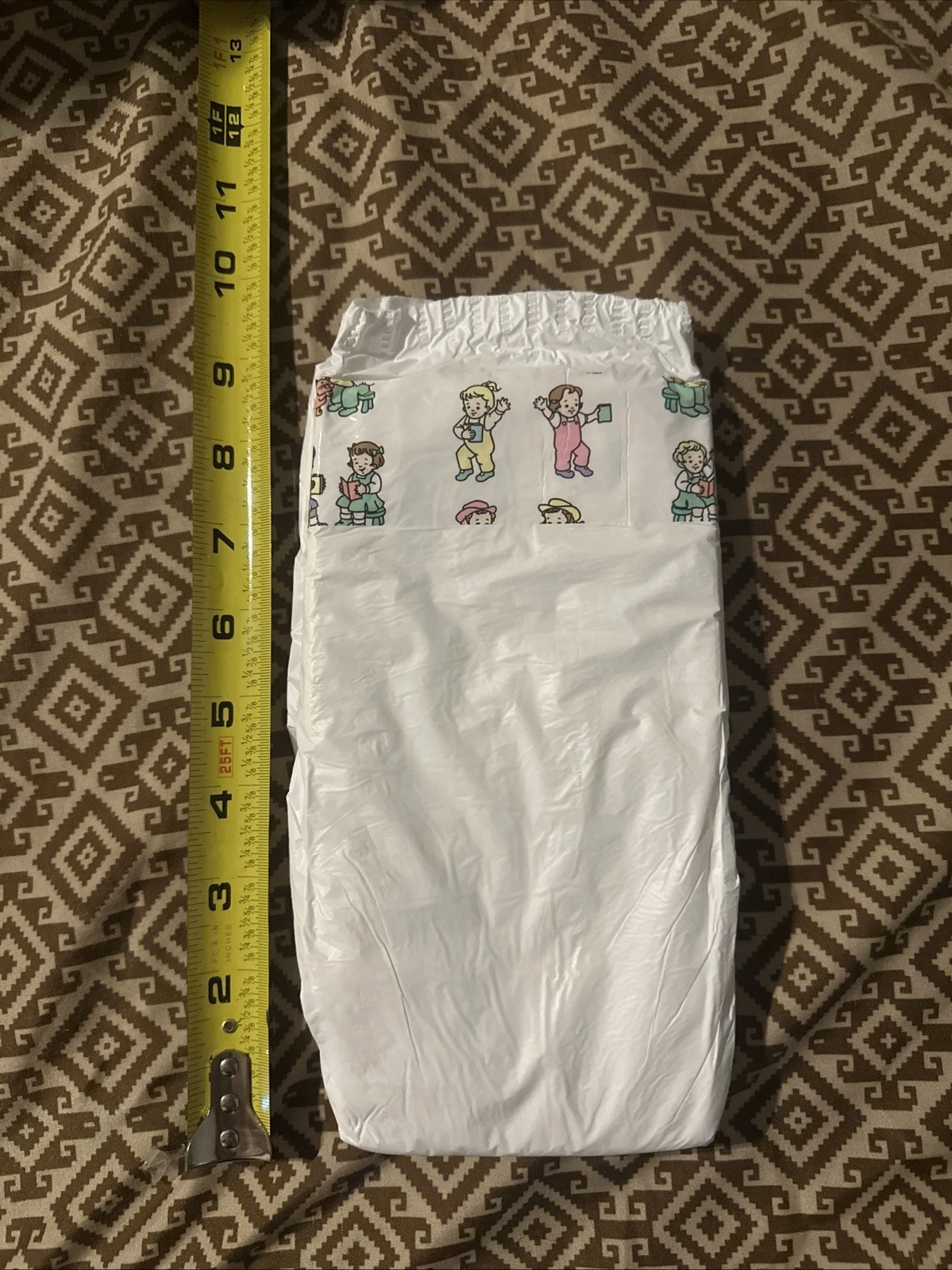 Sample Of 1 1993 Pampers Phases Girls XL Vintage Plastic Diaper Last Ones!
Opens in a new window or