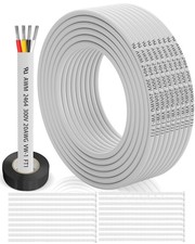 20 Gauge Wire 4 Conductor Electrical Wire 30FT, 20 AWG 4 Core Cable Tinned Co...