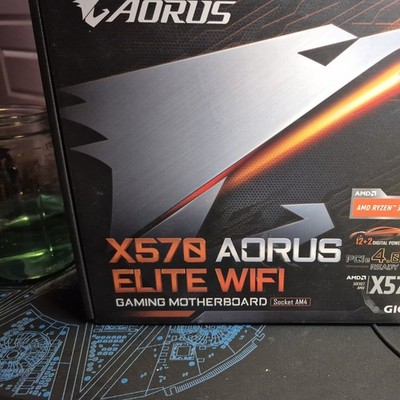  GIGABYTE X570 AORUS ELITE WIFI AM4 AMD X570 More than board read discription