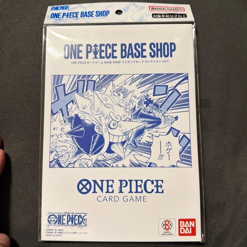 ONE PIECE CARD GAME BASE SHOP LIMITED CARD COLLECTION Vol.1 Japanese Sealed