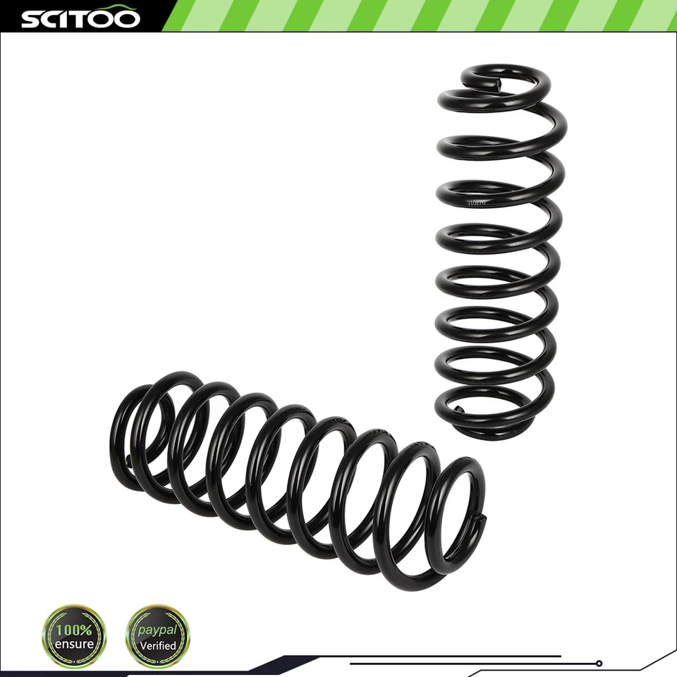 Par de muelles helicoidales traseros para Jetta 1999-2006 Volkswagen Golf 1999-2005 Foto 3 de 4