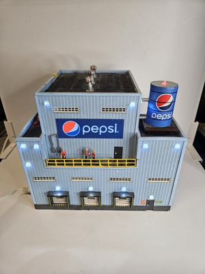#ad #ad Menards HO Scale Pepsi Distribution Warehouse Lighted Industrial Building $99.99