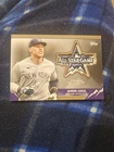 2021 Topps All Star Game Sleeve Patch Gold Card Aaron Judge 30/50