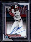 2024 Bowman Draft Kaelen Culpepper Chrome Auto 1st Prospect #CPA-KC Twins