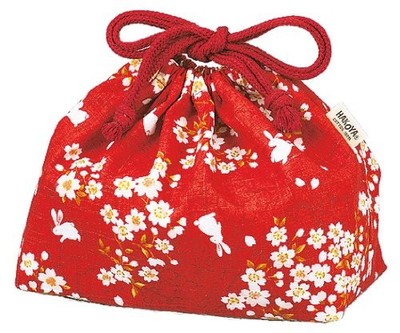 HAKOYA pouch Akasakura rabbit 33617