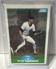 SCORE 1989 #35 Ryne Sandberg Chicago Cubs Major League Baseball Card