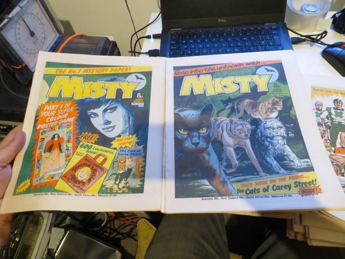 83 x MISTY COMICS - # 3 mit gratis Geschenk -19.02.1980, Vintage Girl’s Comic, Horror - Bild 13 von 19