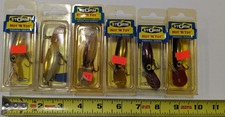 Storm Hot 'N Tot Crankbait  Lures 6 Pack. NIB PRE-RAPALA lot #429263