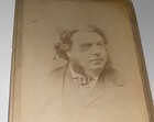 Rare Antique Scottish Pioneer Surgeon Lawson Tait Advertising Cabinet Card Photo — photo 4