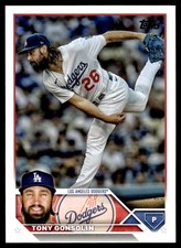 Tony Gonsolin 2023 Topps #202 Los Angeles Dodgers 29260 Baseball Card