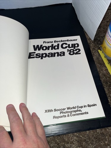 FIFA World Cup España '82 Commentary and Photo Book - Franz Beckenbauer - 1982 - Picture 6 of 12