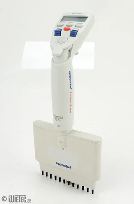 Eppendorf Research pro 12-Kanal-Pipette 0,5-10 µl Mehrkanal - Bild 1 von 4