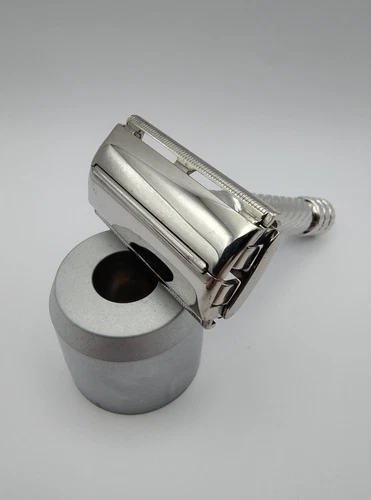 Gillette Aristocrat #66 Rodium Plated - Vintage De Razor - Imagen 4 de 15