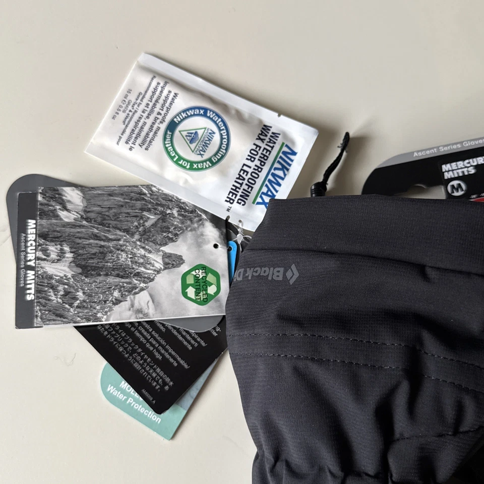 NWT Black Diamond Mercury Mitts Insulated  Mitten  Ascent  Men's Size M - Image 3 of 4