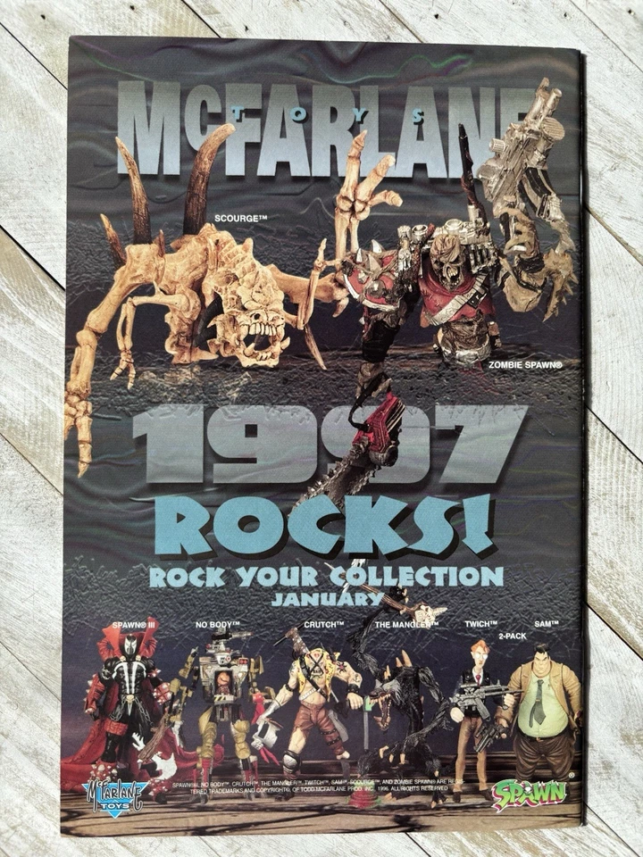 Curse of the Spawn #4 1996 Image Comics Dwayne Turner Art Cover - Image 2 of 2