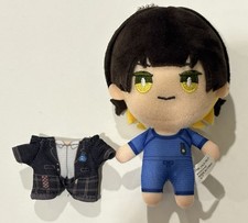 Blue Lock Bachira Meguru Dress Up Showa Note Plush Nui Mascot Keychain Chibi
