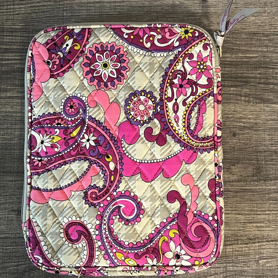 Funda técnica para lector electrónico Vera Bradley retirada cachemira cumple con tableta a cuadros Foto 2 de 4