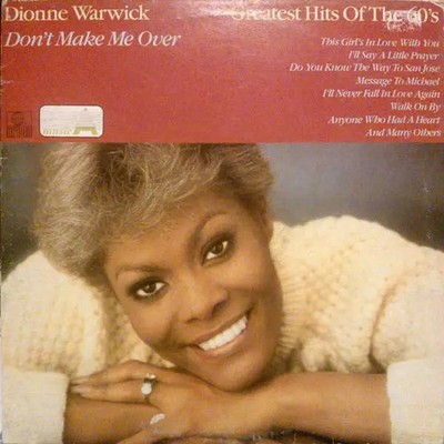 LP Dionne Warwick Dont Make Me Over - Greatest Hits Of The 60´s NEAR MINT